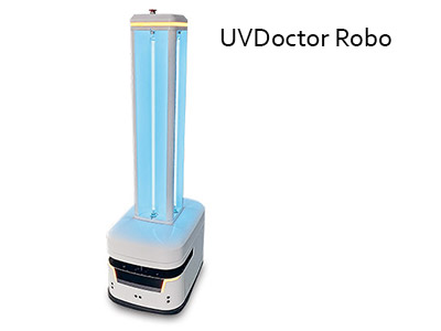 UVC紫外線照射自律走行ロボット　UVDoctor